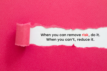 Quote Cant Remove Risk Then Reduce It Lentax.co